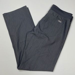 Figs Livingston Basic Scrub Pants Graphite Size S